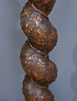 Pamono Swivel Column in Walnut, 1900s><noscript><img width=
