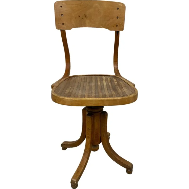 Hot Pamono Swivel Desk Chair, 1930s