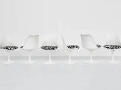 Hot Pamono Swivel Tulip Chairs by Ero Saarinen for Knoll International, 1970, Set of 6