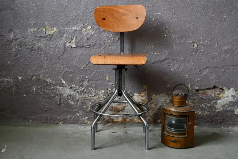 Best Pamono Swivel Workshop Chair, 1970s