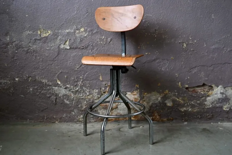 Best Pamono Swivel Workshop Chair, 1970s