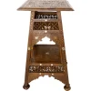 Online Pamono Syrian Hand-Carved Pedestal, Early 20th Century