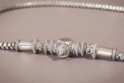 Online Pamono Syrian Silver Necklace, 1890s