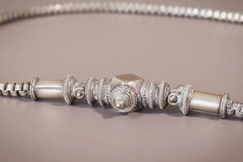 Online Pamono Syrian Silver Necklace, 1890s