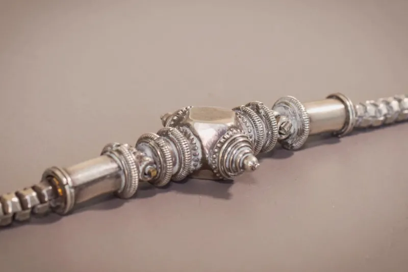 Online Pamono Syrian Silver Necklace, 1890s
