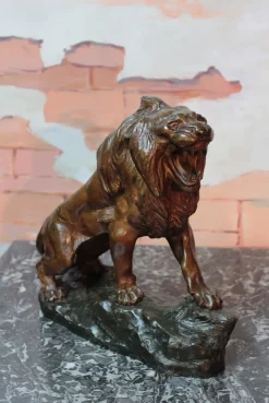 New Pamono T. Cartier, Lion, 20th Century, Regula