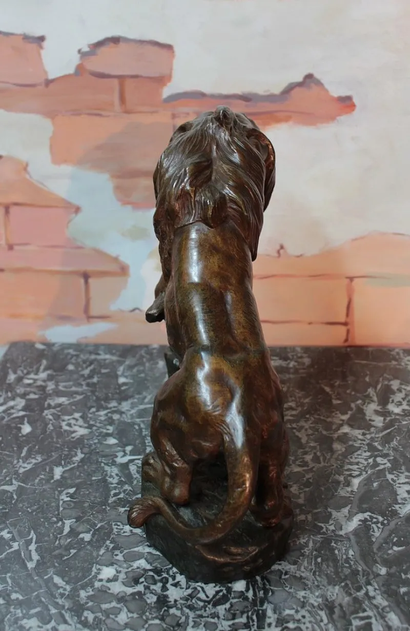 New Pamono T. Cartier, Lion, 20th Century, Regula