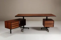 Pamono T95 Executive Desk by Osvaldo Borsani for Tecno, Italy, 1950s