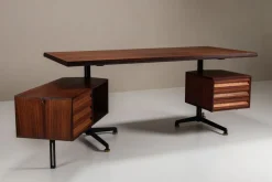 Pamono T95 Executive Desk by Osvaldo Borsani for Tecno, Italy, 1950s