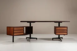 Pamono T95 Executive Desk by Osvaldo Borsani for Tecno, Italy, 1950s