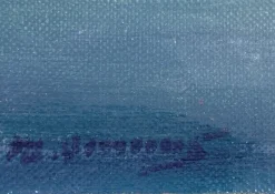 Pamono T. Mörk-Ossians, Mountain Landscape, 20th Century, Oil on Panel, Framed><noscript><img width=