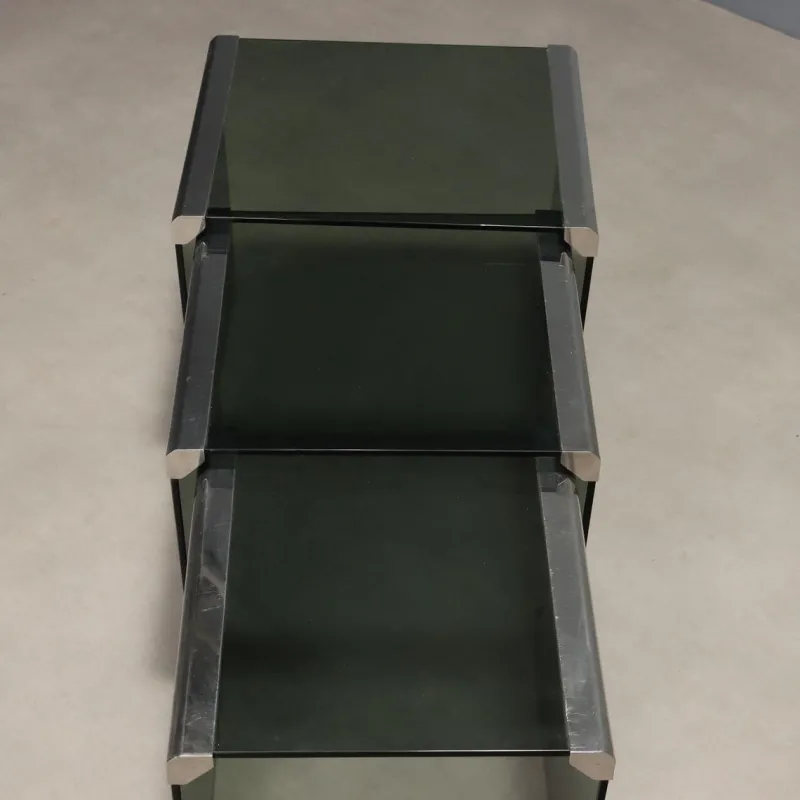 Pamono T35 Nesting Tables attributed to Gallotti & Radice, Set of 3> Coffee & Side Tables