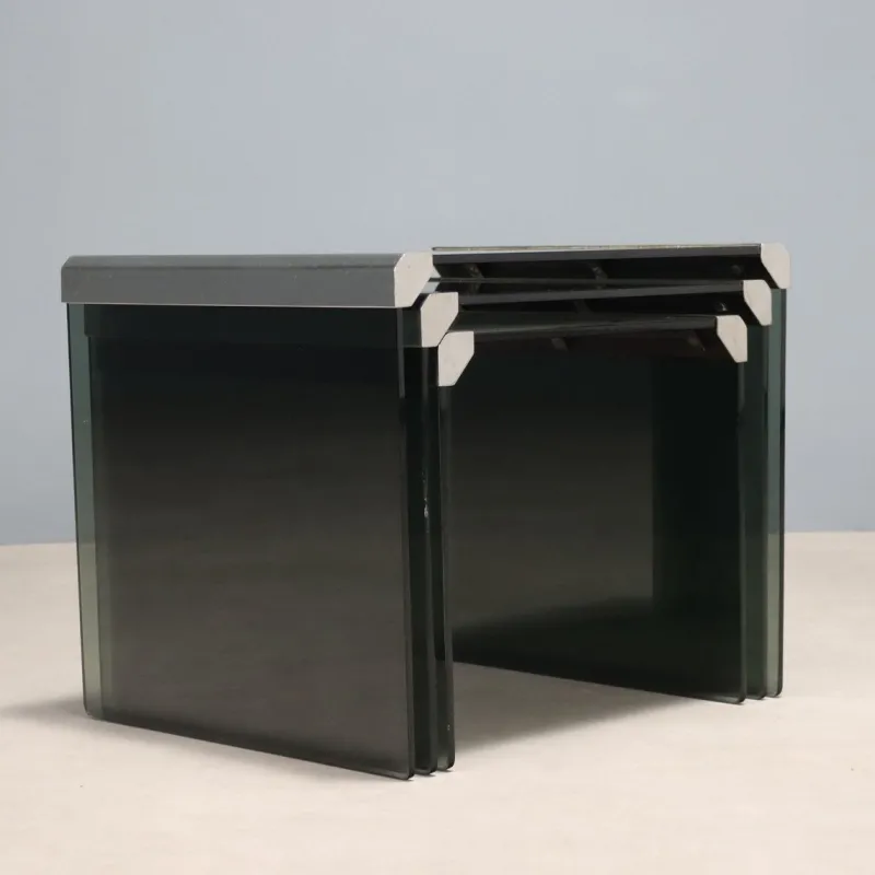 Pamono T35 Nesting Tables attributed to Gallotti & Radice, Set of 3> Coffee & Side Tables