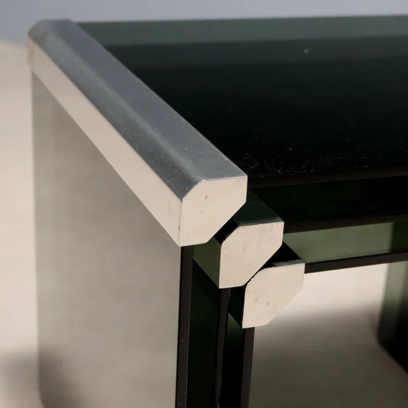 Pamono T35 Nesting Tables attributed to Gallotti & Radice, Set of 3> Coffee & Side Tables