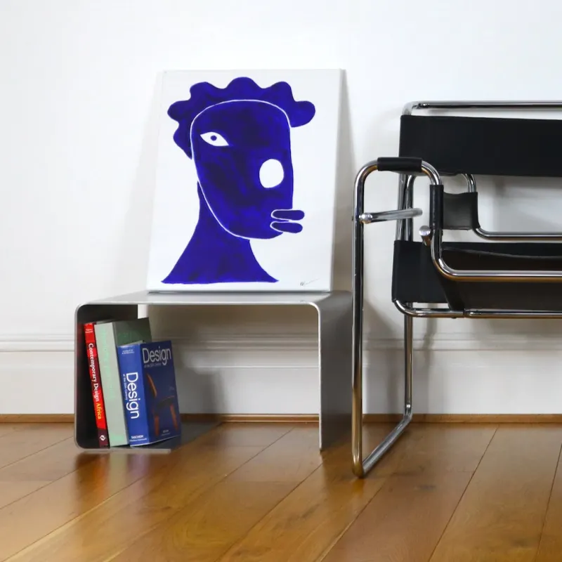 Pamono T-02 Silver Stainless Steel Metal Coffee Table by Kwaku Boateng> Tables