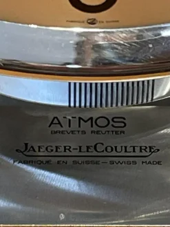 Pamono Table Clock by Jaeger-Lecoultre for Atmos, Switzerland, 1940s><noscript><img width=