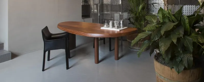 Pamono Table en Forme Libre in Wood by Charlotte Perriand for Cassina> Tables