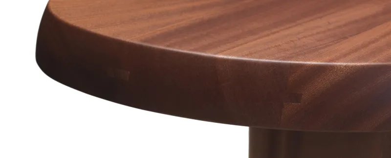 New Pamono Table in Free Form in Wood by Charlotte Perriand for Cassina