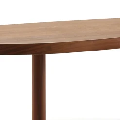 New Pamono Table in Free Form in Wood by Charlotte Perriand for Cassina