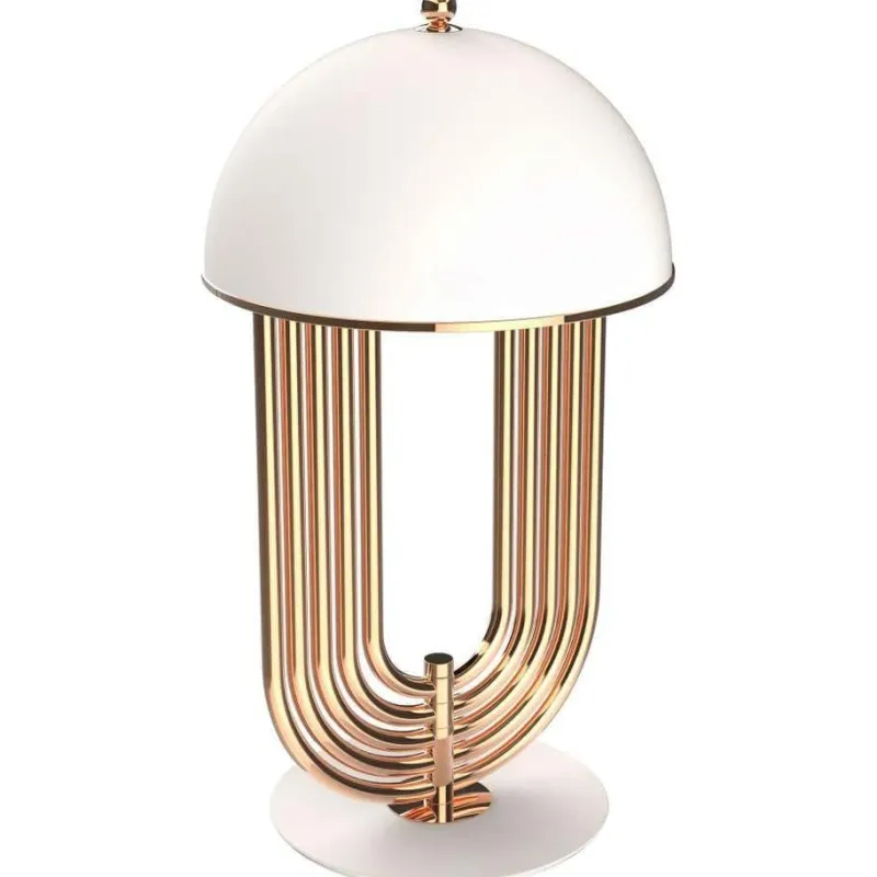 Hot Pamono Table Lamp in Brass