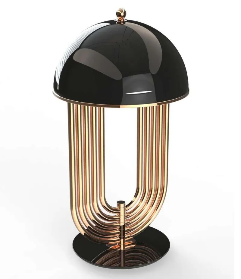 Hot Pamono Table Lamp in Brass