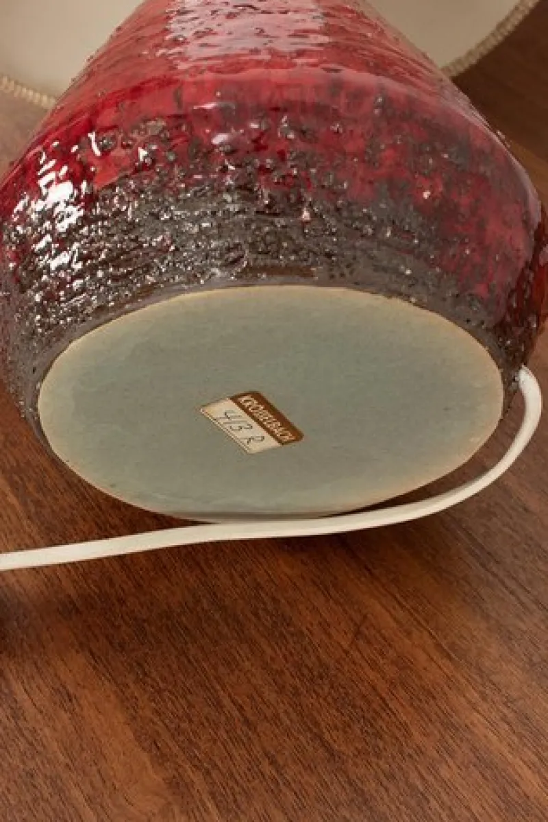 New Pamono Table Lamp in Ceramic