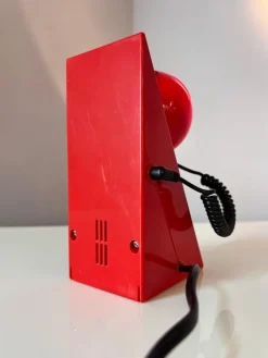 Clearance Pamono Table Lamp in Red with Magnetic Ball Head from Leuchten