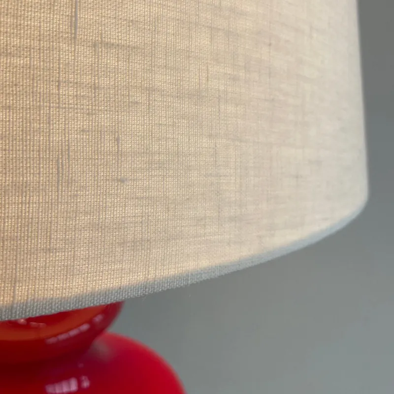 Pamono Table Lamp with Illuminated Coloured Glass Base, 1975> Table Lamps