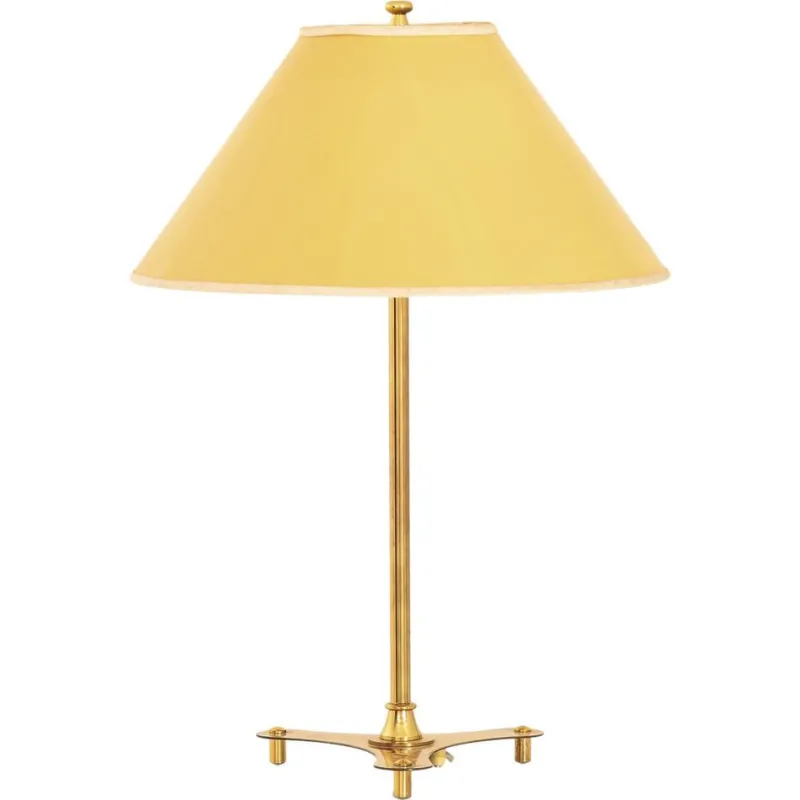 Pamono Table Lamps in Brass attributed to Josef Frank, 1950s, Set of 2> Floor Lamps