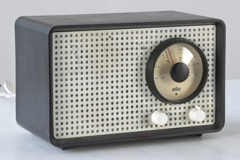 Pamono Table Radio Sk 25 by Dieter Rams for Braun, Germany, 1961> Electronics