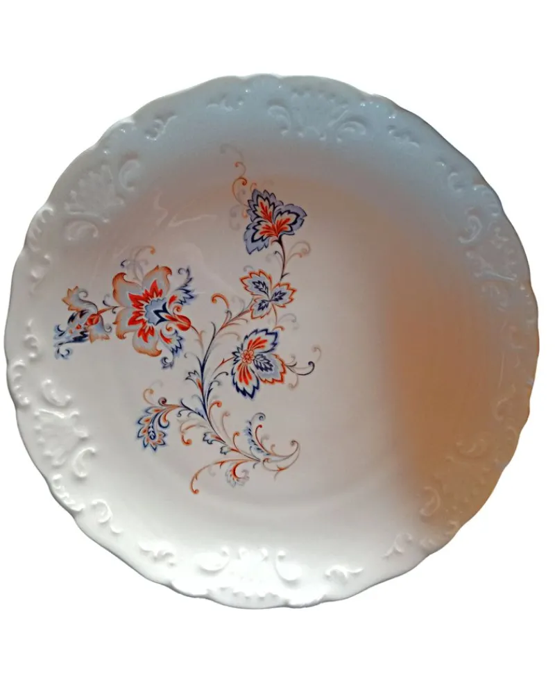Clearance Pamono Table Service Ankara Model from Tharaud Limoges, Set of 18