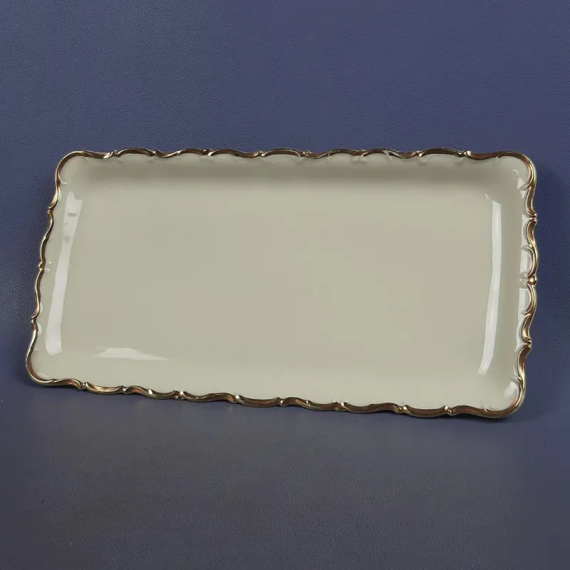 Online Pamono Table Set in White and Gold Porcelain from Seltmann Weiden Bavaria Theresia, 1960s, Set of 6