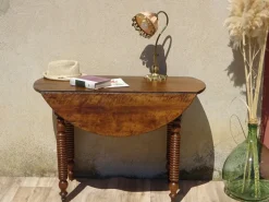 New Pamono Table with Flaps and Walnut Top