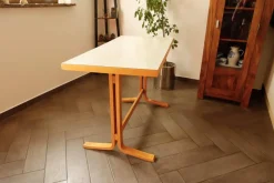 Pamono Table with Umakart Top by Ludvik Volak for Drevopodnik Holesov, 1970s><noscript><img width=