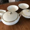 Pamono Tableware in Porcelain from Schumann Bavaria, 1940s, Set of 7> Serving Dishes