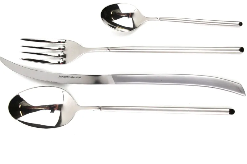 Hot Pamono Tableware Set by James Kawada for Berndorf, 1970s, Set of 4