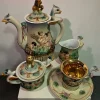 Online Pamono Tableware Set from Capodimonte, 1950s, Set of 11