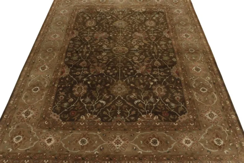 Online Pamono Tabriz Style Rug in Floral Patterns from R&K Principal Jahanshah Nazmiyal