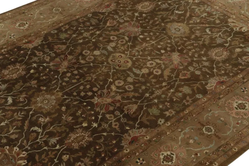 Online Pamono Tabriz Style Rug in Floral Patterns from R&K Principal Jahanshah Nazmiyal