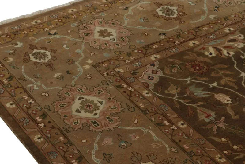 Online Pamono Tabriz Style Rug in Floral Patterns from R&K Principal Jahanshah Nazmiyal