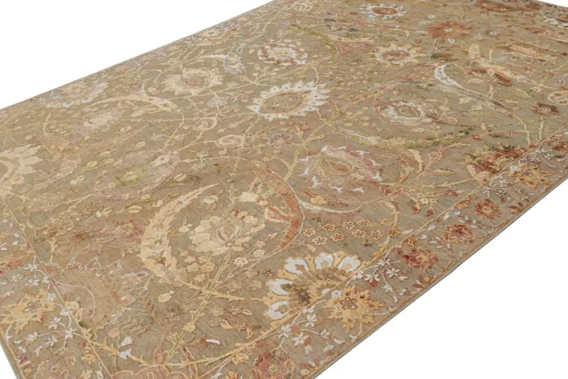 New Pamono Tabriz Style Rug with Floral Patterns from R&K Principal Jahanshah Nazmiyal