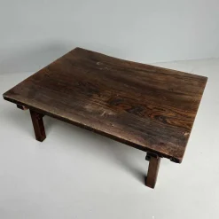 Pamono Taishō Period Minimalist Low Wooden Table, Japan, 1920s