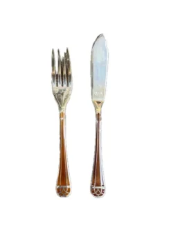 Pamono Talisman Siena Fish Cutlery Set from Christofle, 1960s, Set of 12> Cutlery & Serving Utensils