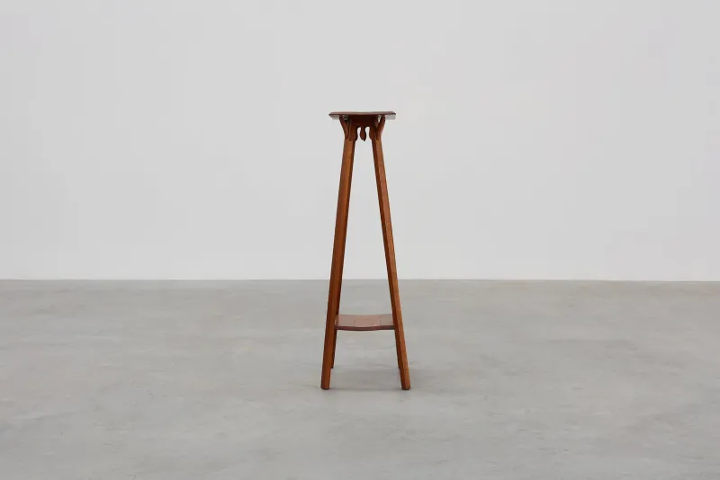 Pamono Tall Art Deco French Oak Console Table, 1920s> Console Tables