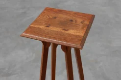 Pamono Tall Art Deco French Oak Console Table, 1920s><noscript><img width=