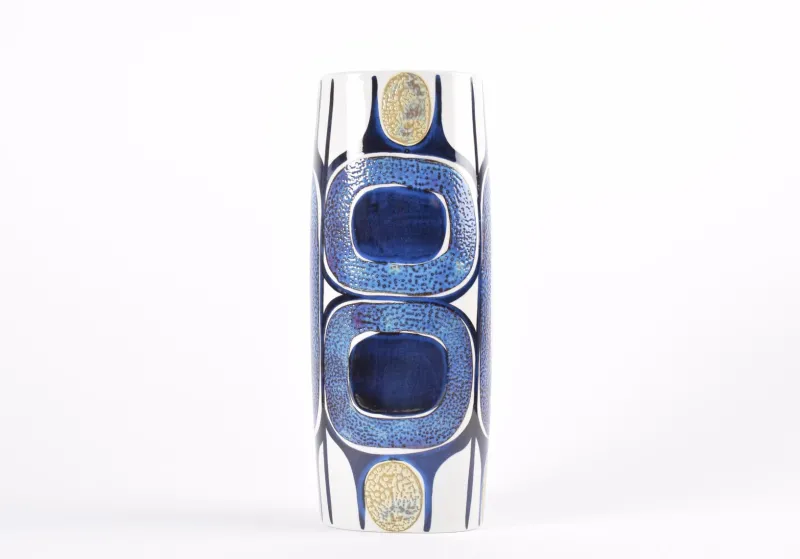 Best Pamono Tall Danish Modern Tenera Vase by Inge-Lise Koefoed for Royal Copenhagen, 1960s