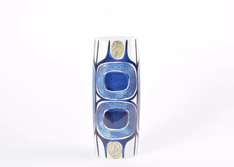 Best Pamono Tall Danish Modern Tenera Vase by Inge-Lise Koefoed for Royal Copenhagen, 1960s