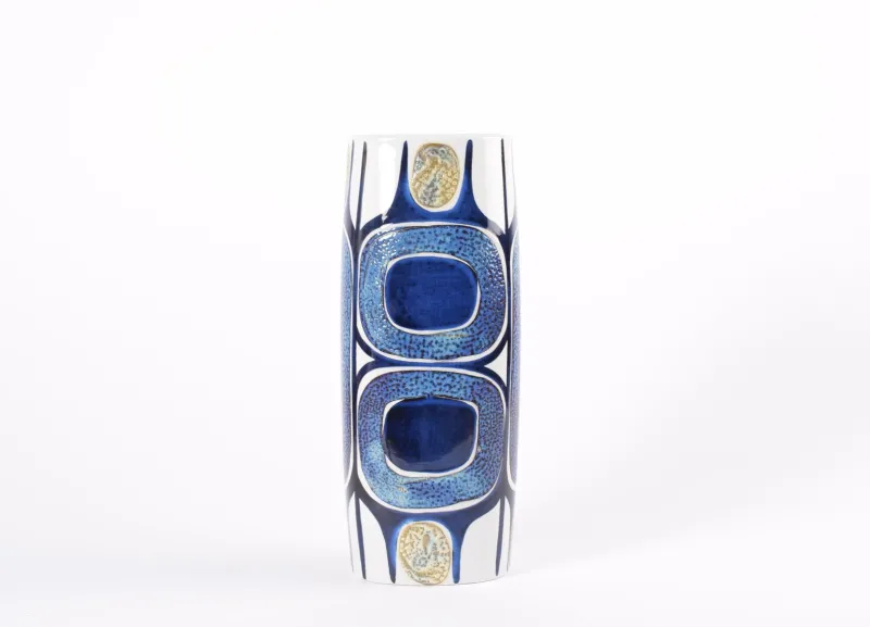 Best Pamono Tall Danish Modern Tenera Vase by Inge-Lise Koefoed for Royal Copenhagen, 1960s