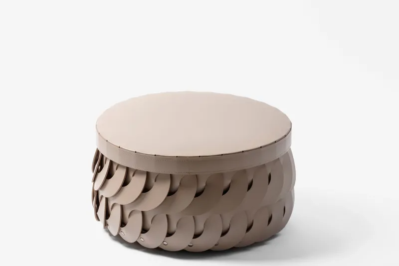 Best Pamono Tall Leather Alicante Basket from Pinetti