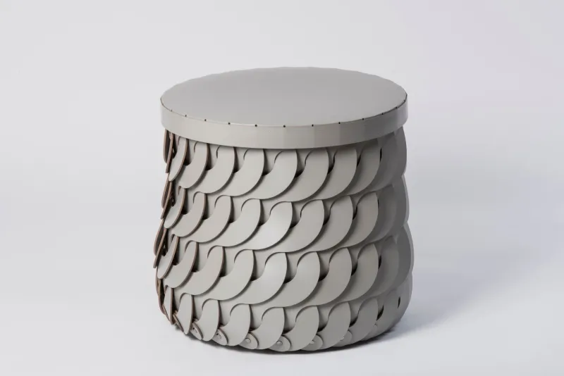 Best Pamono Tall Leather Alicante Basket